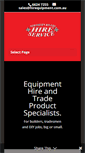 Mobile Screenshot of hirequipment.com.au
